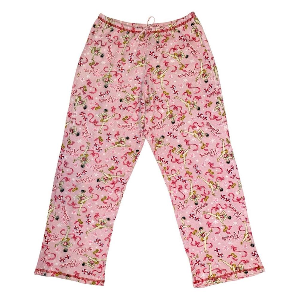Radio City Music Hall New York City pink rockettes pajama pants size M